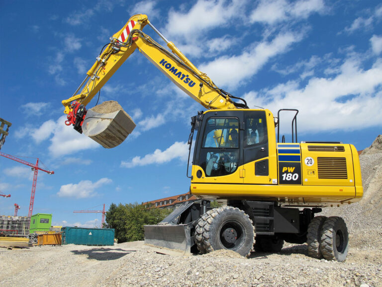 Колесный экскаватор Doosan DX160W
