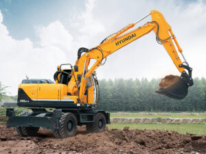 Колесный экскаватор Doosan DX160W
