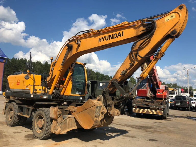 Колесный экскаватор Hyundai HW 140