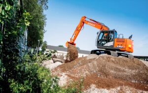 Гусеничный экскаватор Hitachi ZX130-5G