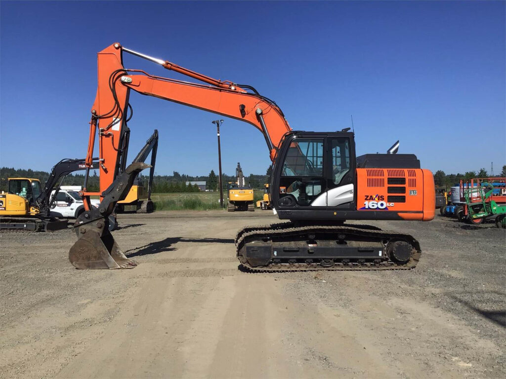Гусеничный экскаватор Hitachi ZX160LC-5G
