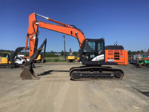 Гусеничный экскаватор Hitachi ZX160LC-5G