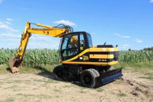 Колесный экскаватор JCB JS 130W