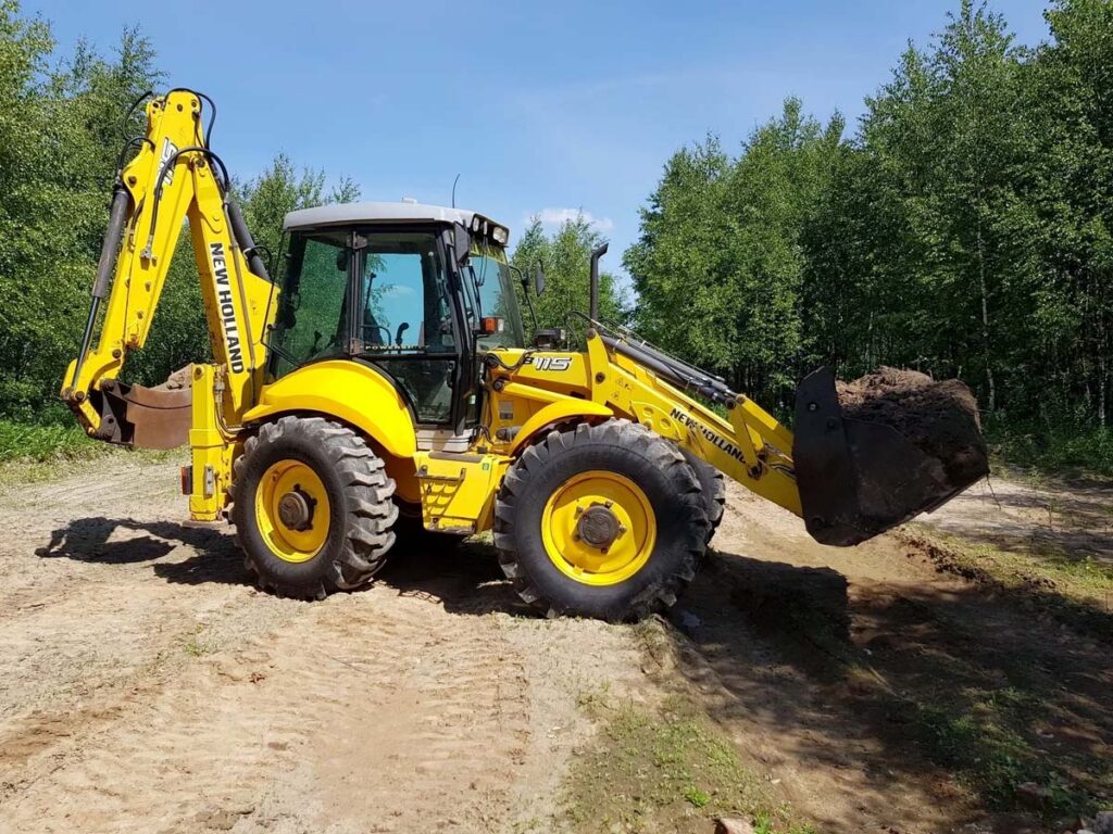 Экскаватор-погрузчик New Holland B115B