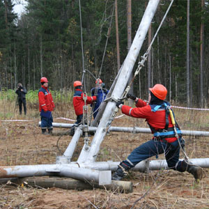 Обустройство опор